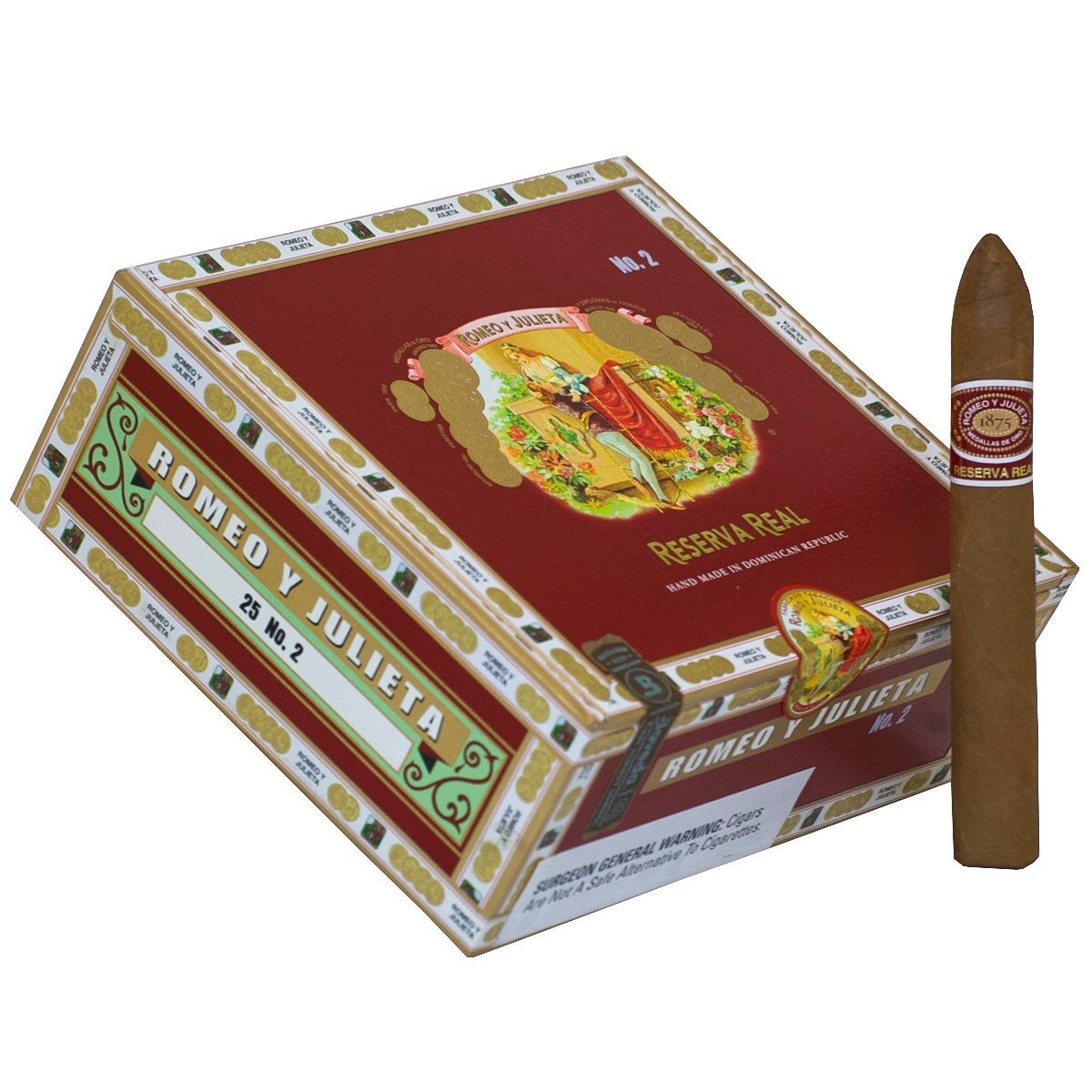 Romeo y Julieta Reserva Real No 2