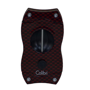 Colibri V - Cut Cutter Red Carbon Fiber