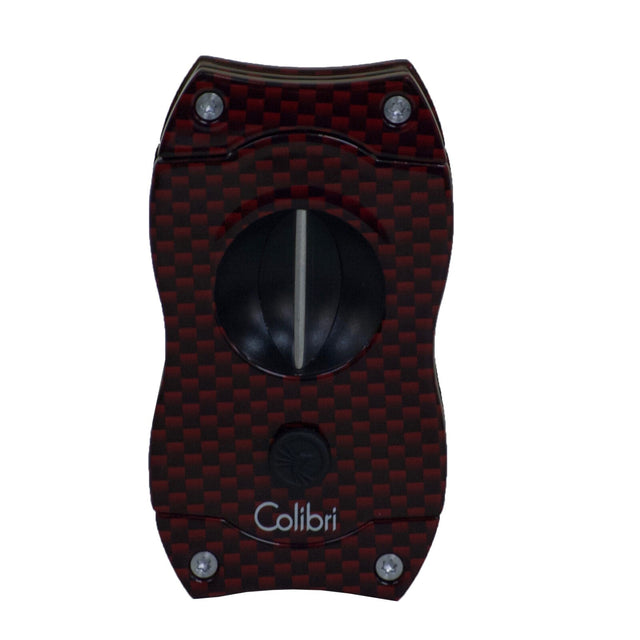 Colibri V - Cut Cutter Red Carbon Fiber