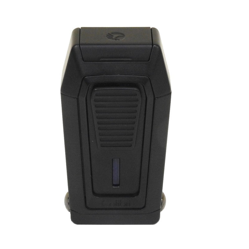 Colibri Gotham Black on Black Lighter with V - Cut