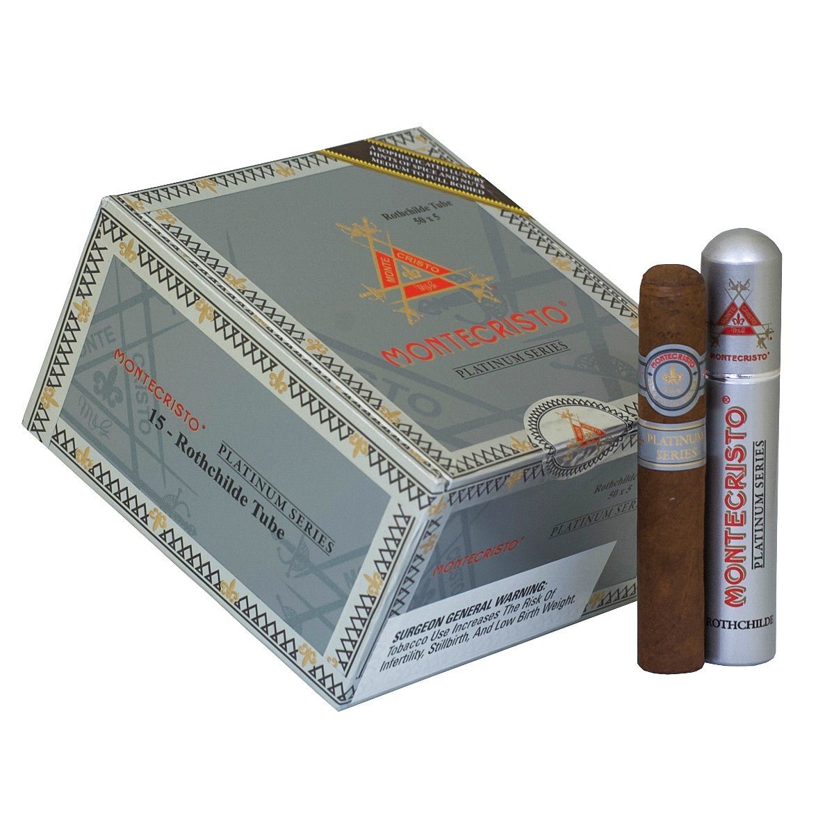 Montecristo Platinum Rothchilde Tubo