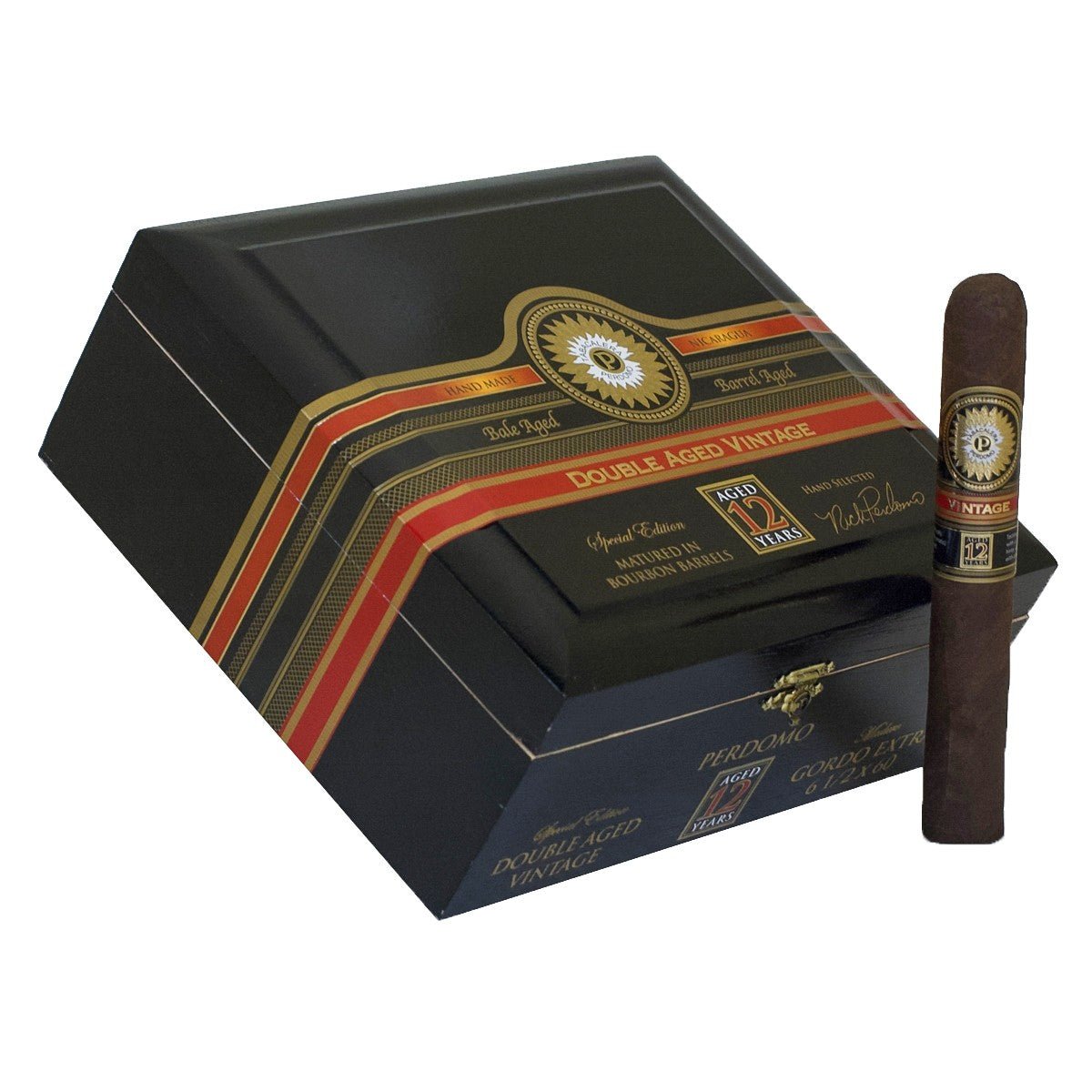 Perdomo Double Aged Vintage 12 Year Maduro Gordo Extra