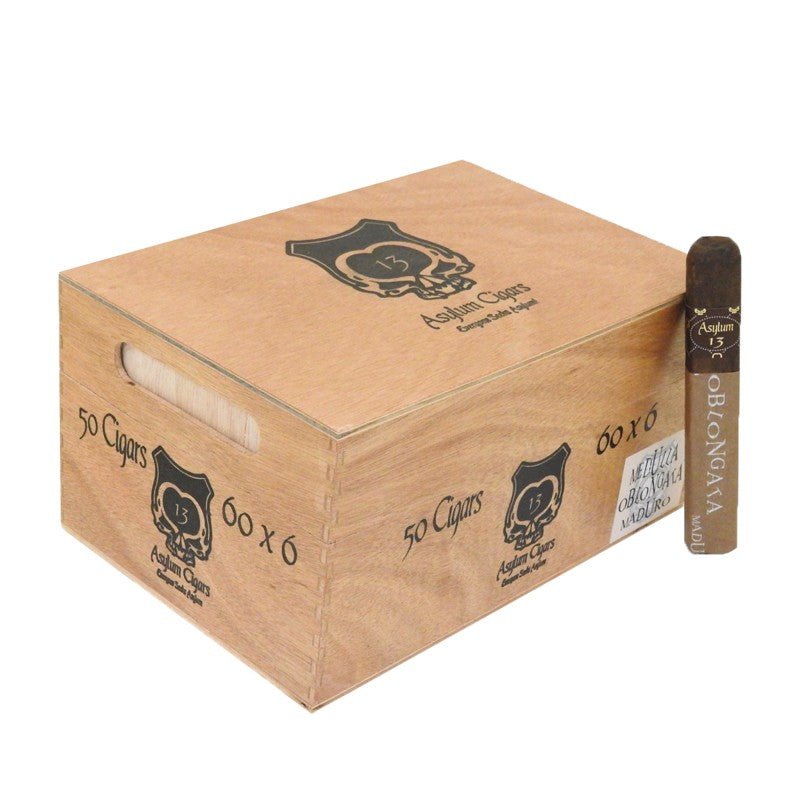 Asylum 13 Oblongata Maduro 6 X 60