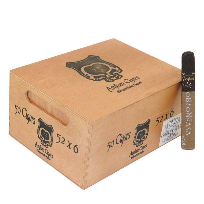 Asylum 13 Oblongata Maduro 6 X 52
