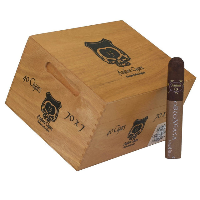 Asylum 13 Oblongata Maduro 7 X 70