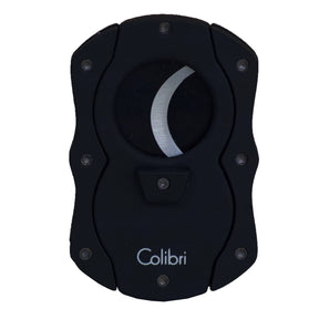 Colibri Cut Black Cigar Cutter with Black Blades CU100T20