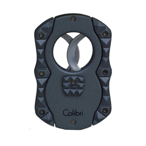 Colibri Quasar Cut Metallic Charcoal Cigar Cutter CU100T71