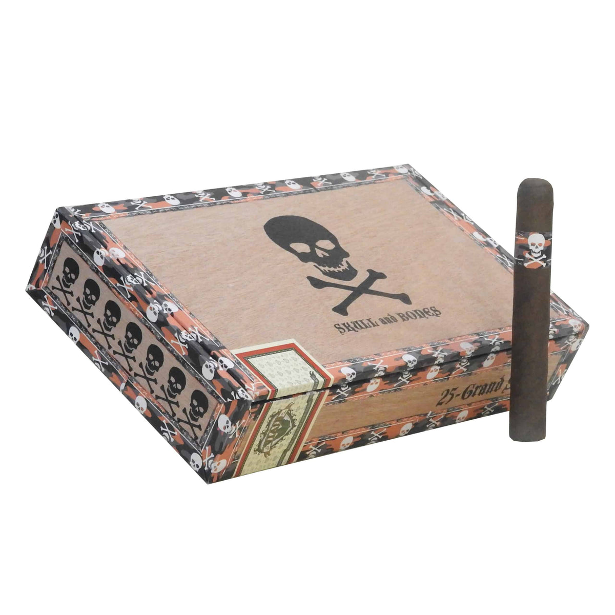 Viaje Grand Slam Camo Orange Skull and Bones