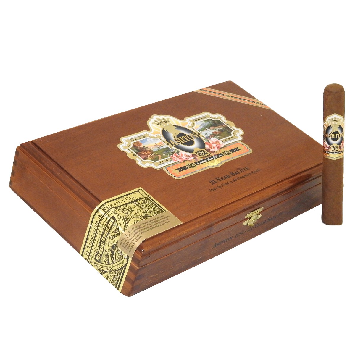 Ashton ESG 21 Year Salute Stogies World Class Cigars