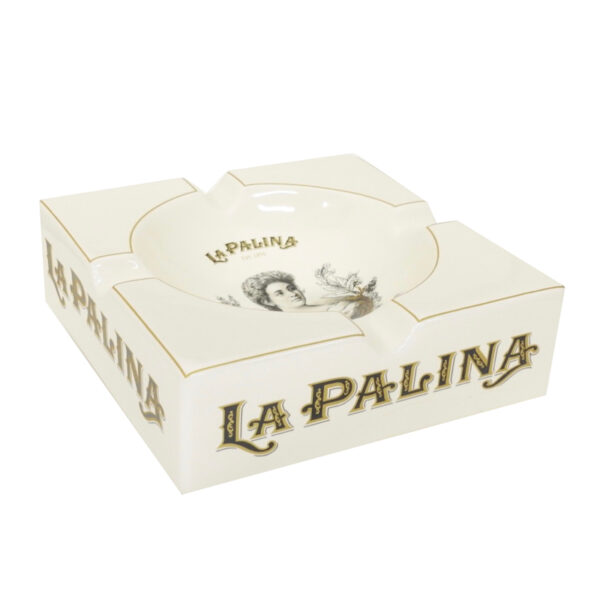 La Palina Ceramic Ashtray White